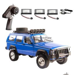 Voiture électrique / Rc Mn78 1/12 2.4G Fl Scale Cherokee Télécommande à quatre roues motrices Escalade Rc Jouets pour garçons Cadeaux T221219 Drop Delive Dh4Hr