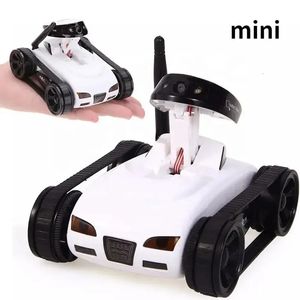 Voiture électrique/RC téléphone portable APP contrôle RC réservoir jouet avec caméra Transmission vidéo Mini jouet voiture capteur de gravité pour enfant 231122