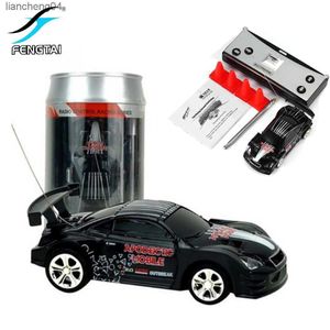 Voiture électrique/RC multicolore canettes mini vitesse voiture de sport télécommande radio télécommande RC racer mini course jouet véhicule cadeau pour les enfants