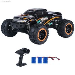 Elektrische/RC -auto Nieuw 1/16 45 km/u Speed ​​2,4 GHz Monster Truck Off Road Racing Fast borstelloos klimspeelgoed voor jongensgeschenk