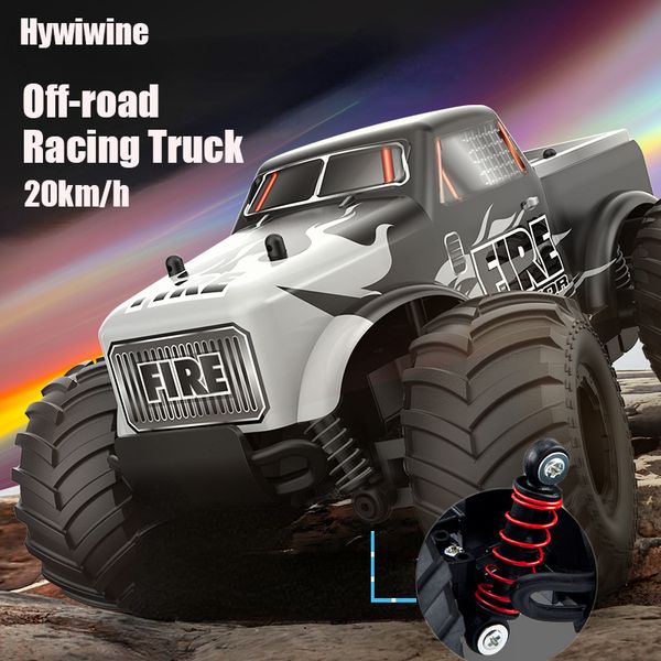 Voiture RC électrique RC 20KM H 1 20 Camion télécommandé Hors route 2 4Ghz Véhicule Buggy Drift Électrique 20 minutes Racing Stunt Enfants Jouets pour garçon 220829