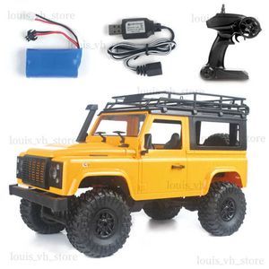 Elektrische/RC Auto RC Auto MN90 1 12 Schaal RC Crawler Auto 2.4G 4WD Afstandsbediening Vrachtwagen Speelgoed Ongemonteerde Kit Kinderen Kids Gift D90 T240325