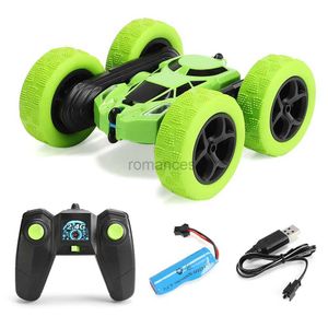 Electric/RC CAR RC -auto sterk rijden 2,4G High Speed Stunt Car 360 Rotatie Licht afstandsbediening Racing Racing Auto Toy Kerst Kid Geschenken 240424