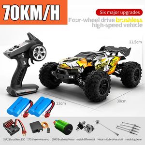 Electric RC Car RC High Speed Remote Control Brushless 4WD 70KM H Rc Off Road 4x4 Monster Truck Drift Toys for Boys Gift 231013
