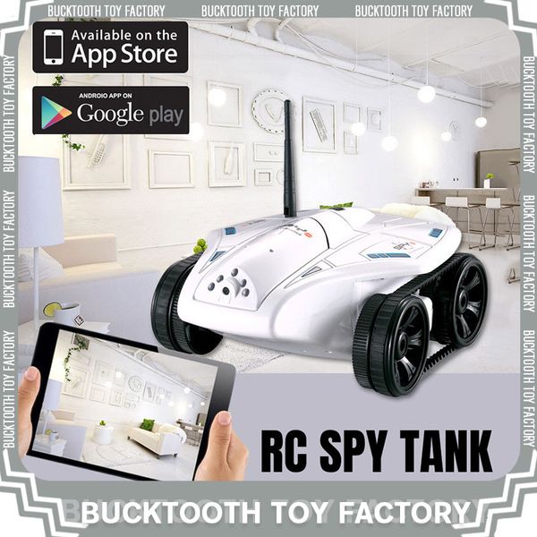 Electric RC Car RC Tank Toys con 0 3MP HD Cámara WIFI inteligente FPV 50mins Duración de la batería Sensor de gravedad Wi Fi Regalo para niños 230801