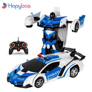 Elektrische RC Auto RC Transformatie Robots Sport Voertuig Model Drift Speelgoed Cool Vervorming Kids Geschenken Voor Jongens 230728