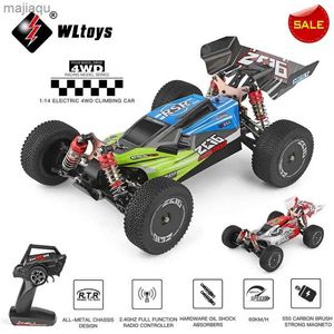 Voiture électrique / rc wltoys 144001 1 14 RC RCING Car 65 km / h 2,4 g de télécommande à haute vitesse Absorption de choc de dérive à haut niveau Adult Boy Toy Childrens Giftl2404