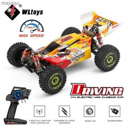 Electric/RC CAR WLTOYS 144010 144001 75 km/H 2.4G Racing RC Brushless 4WD High-Speed Off-Road Remote Control Drift Toyl2404