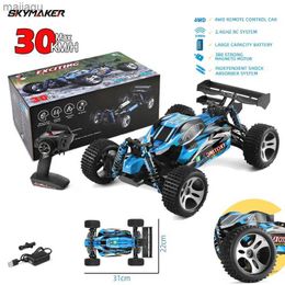 Electric/RC CAR WLTOYS 184011 RC CAR 1/18 4WD 2.4G Radiegestuurde afstandsbedieningsvoertuigmodel Volledige schaal Hoge snelheid 30 km/u Off Road RC CAR TOYL2404