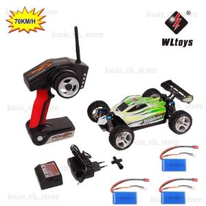 Voiture électrique / RC Wltoys A959-B 959B RALAGE CAR RACKET VÉHICULE À VÉHICULE À VÉLIOBLE 70KM / H RC 1 18 2,4 GHz 4WD RC RACING Car Toys Gift T240325