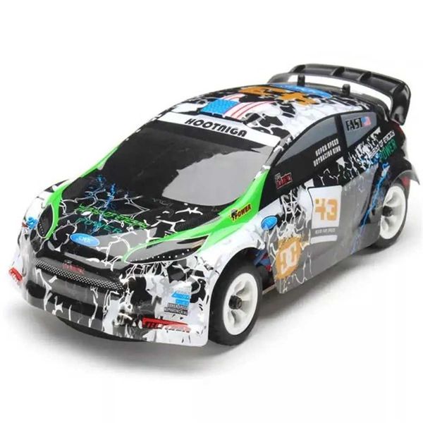 Auto eléctrico/RC Wltoys K989 RC Racing Drift Car 1 28 4WD Drive Off-Road 2.4G Alta velocidad 30 km/h Altray RC Car 1/28 Rally Drift Toys T240424