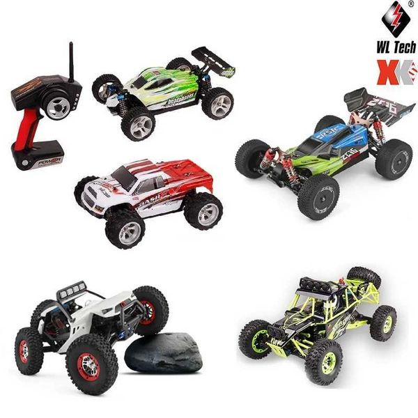 Automóvil eléctrico/RC WLTOYS RC CAR ALTA VELOCIDAD COLLO REMOTO REMOLO CARRO CARRO CARRO CARRO DE RABACIONES 144001 12428 12429 A959-B Sport RC Drift Car 40-70km/H T240422