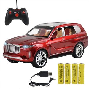 Électrique RC Voiture X5 RC 1 14 Télécommande Jouets Rechargeable 4 Voies Sans Fil SUV Modèle Électrique Jouet Garçon Cadeaux D'anniversaire 230801