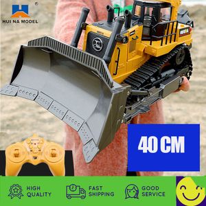 Électrique/RC Huina 569 RC camion voiture chenille tracteur télécommandé Rc équipement lourd bulldozer véhicule d'ingénierie radiocommandé jouet enfant T221214 240315