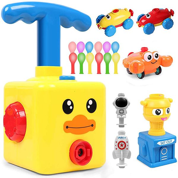 Piste électrique RC pour enfants, voiture alimentée par ballon, jouet amusant, tour à inertie, cadeau éducatif aérodynamique, 230307