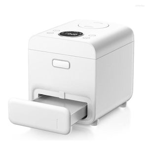 Cuiseur à riz électrique Portable ménage multifonction soupe alimentaire Machine de cuisson boîte séparée 12H rendez-vous