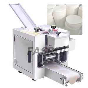 Elektrische ronde Dumpling Skin Machine Slicer Wonton Rolling Pressing voedselverwerking Maker Square Wonton Wrapper Making 220V