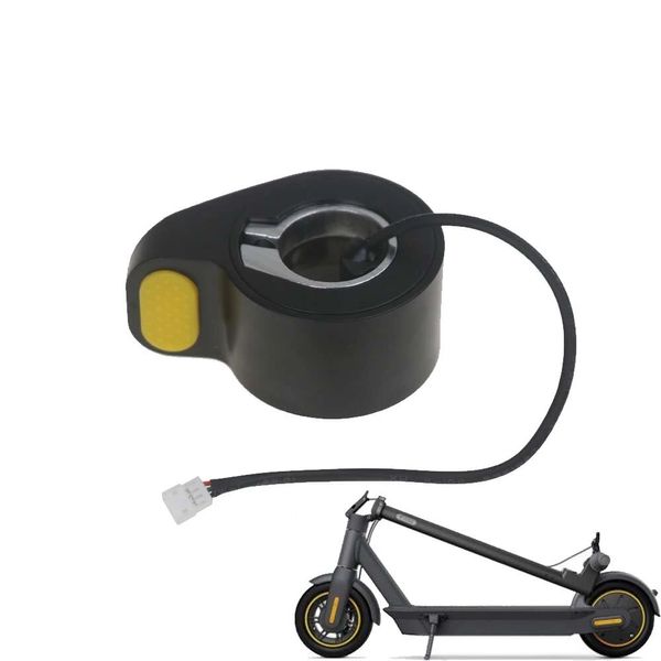 Remplacement De Pièces De Bouton D'accélérateur De Dispositif D'accélérateur De Scooter Électrique Pour G30 Max Ninebot - Jaune