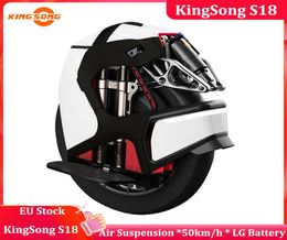 Scooter électrique Original KingSong S18 84V 1110Wh monocycle électrique amortisseur d'air Version internationale KingSong S18 EUC3734580