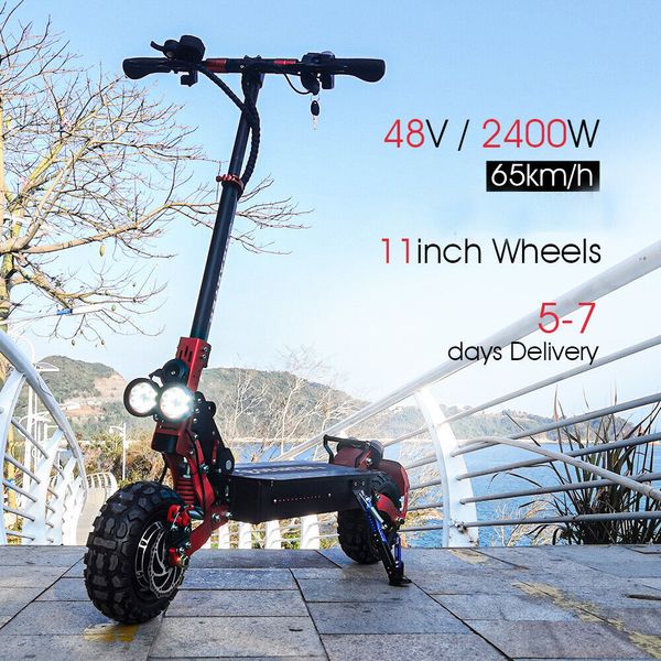 Scooter électrique scooter adulte 2400W double moteur 11 