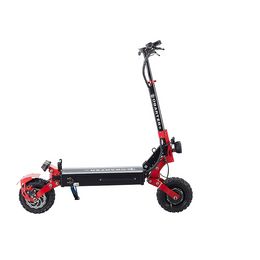 Scooters électriques adultes 48V 2400W Double moteur trottinettes électriques pliant 11 pouces hors pneu de route