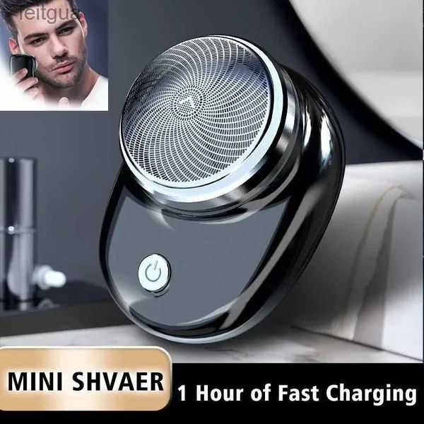 Rasage électrique rasoir électrique rasage portable voyage grenier attique humide masculin usb chargement rasage de chargement simple lavable mini-rasoir yq240403