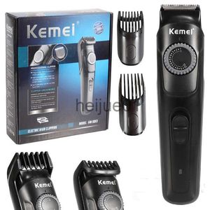 Rasoirs électriques Tondeuse à barbe réglable pour hommes moustache rechargeable chaume tondeuse à cheveux visage toiletteur machine de coupe de cheveux KM-5013 x0918