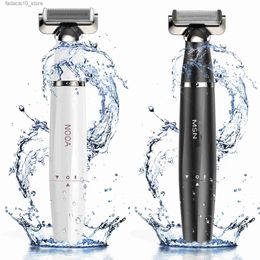 Rasoirs électriques Épilation électrique Épilateur facial pour femmes oneblade Rasoir électrique pour hommes Tondeuse à cheveux Bikini Tondeuse Femmes Rasoir Q240119