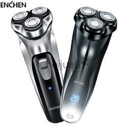 Rasoirs électriques ENCHEN BlackStone Visage Rasoir Pour Hommes Rechargeable 3D Flottant Électrique Rasage Machine Tondeuse À Barbe 220112 x0918