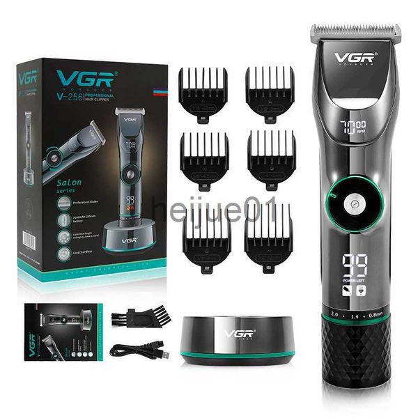 Elektrische scheerapparaten Tondeuse Heren Baard Gezicht Body Trimmer Professionele draadloze oplaadbare tondeuse Kit Kapper Sterke Power Clipper x0918