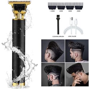 Rasoirs électriques tondeuse à cheveux tondeuse sans fil professionnel rasoir barbe barbier 0mm hommes Machine de découpe pour coupe Style 221203