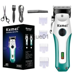 Rasoirs électriques Kemei réglable puissant tondeuse à cheveux cordon/sans fil électrique barbe tondeuse à cheveux pour hommes professionnel coupe-cheveux Machine x0918 x0919