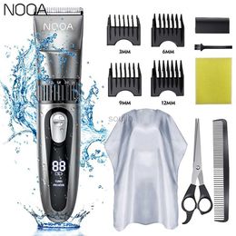 Rasoirs électriques NOOA tondeuse à cheveux électrique rechargeable pour hommes tondeuse à barbe professionnelle tondeuse à cheveux sans fil rasoir électrique pour hommes 240322