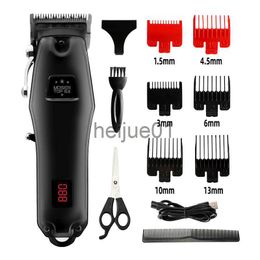 Rasoirs électriques Tondeuse à cheveux réglable originale Tondeuse à cheveux professionnelle pour hommes Machine de coupe de cheveux électrique Batterie au lithium rechargeable x0918