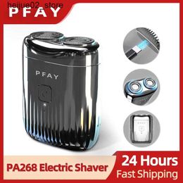 Afeitadoras eléctricas PFAY PA268 Mini maquinilla de afeitar eléctrica para hombre Maquinilla de afeitar eléctrica Q240318
