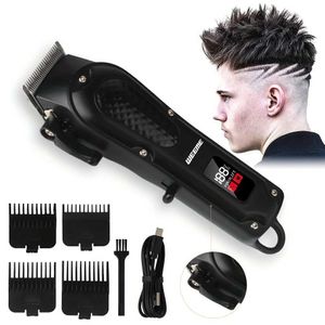 Electric Shavers Precision Master Professional USB Hair rechargeable Claip Clipper Beard Trimmless Ideal Ideal Gift for Men T240507