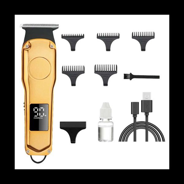 Rasoirs électriques barbier professionnel tondeuse à barbe rechargeable rasoir de coupe Q240318