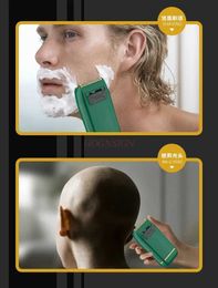 Electric Shavers Professional Electric Shaver for Heren Hairdressers Oplaadbare geschenken Y240503