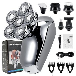 Elektrische Scheerapparaten Oplaadbare Krachtige Baard Haar Scheerapparaat Voor Mannen Body Trimmer Grooming Kit Scheermes Balde Scheren Machine 231129