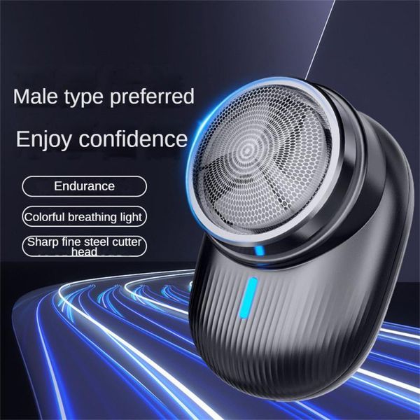 Rasoirs électriques Simple Et Élégant 3d Tondeuse À Barbe Humide Sec Hommes Rechargeable Rasoir Professionnel Tondeuse À Cheveux Adulte 230808