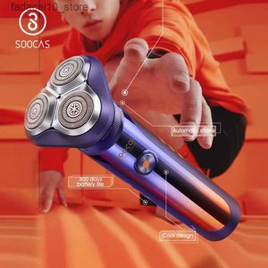 Elektrische scheerapparaten SOOCAS S31 Smart Electric Shaver Auto-shave Razor Man Shaving Machine Elektrische scheerapparaten Trimmer Baard Type-C Oplaadbaar IPX7 Q240119