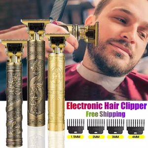 Rasoirs électriques T9 USB Machine de coupe de cheveux tondeuse rechargeable homme rasoir tondeuse pour hommes barbier professionnel barbe 230825