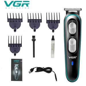 Electric Shavers VGR V-055 Professionele haartrimmer USB Elektrische haar Clipper Haar Snijden Snel laden Clipper Barber Dedicated Men Trimmer T240507