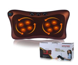 Elektrische Shiatsu Kneden Nek Massager Schouder Terug Lichaamsmassage Kussen Thuis Auto DualUse Lichaam Ontspanning Pijnbestrijding Massager8312930