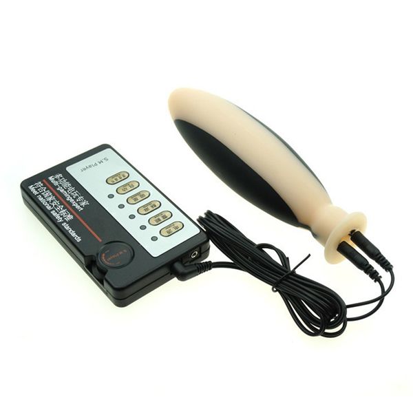 Kits de prise anale de choc électrique, grand plug anal anus Agrandir massage vaginal vibrant Climax adultes Sex Toys pour femmes Gay Man O3 Y1892803