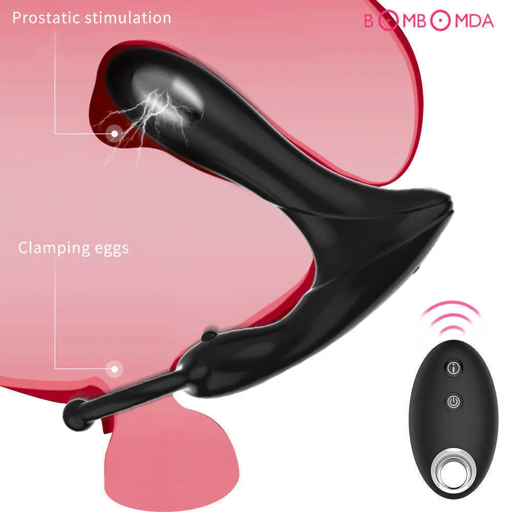 Choque Eléctrico Massaje De Próstata Massaje Vibrador Anal Toya Sexual Para El Hombre Masturbator Butt Estimulador De Perineo Juguete Adulto 210622 De 26,82 € DHgate