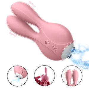 Vibrador de conejo de descarga eléctrica