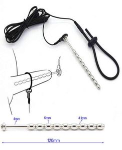 Elektrische schok SM Toys Electro Urethral Catheter Stimuleert de tepelclip Pulskit Anale vibrator Volwassen seksspeeltjes voor vrouwen Men8937923