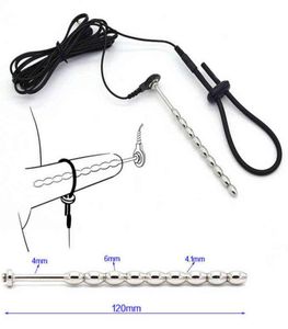 Elektrische schok SM Toys Electro Urethral Catheter stimuleren de tepelclip Puls Kit Anal Vibrator volwassen seksspeeltjes voor vrouwen Men7092594