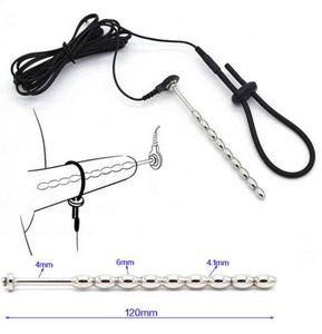 Elektrische shock SM Toys Electro Urethral Catheter stimuleren de tepelclip Pulskit Anale vibrator Volwassen seksspeeltjes voor vrouwen Men8935755